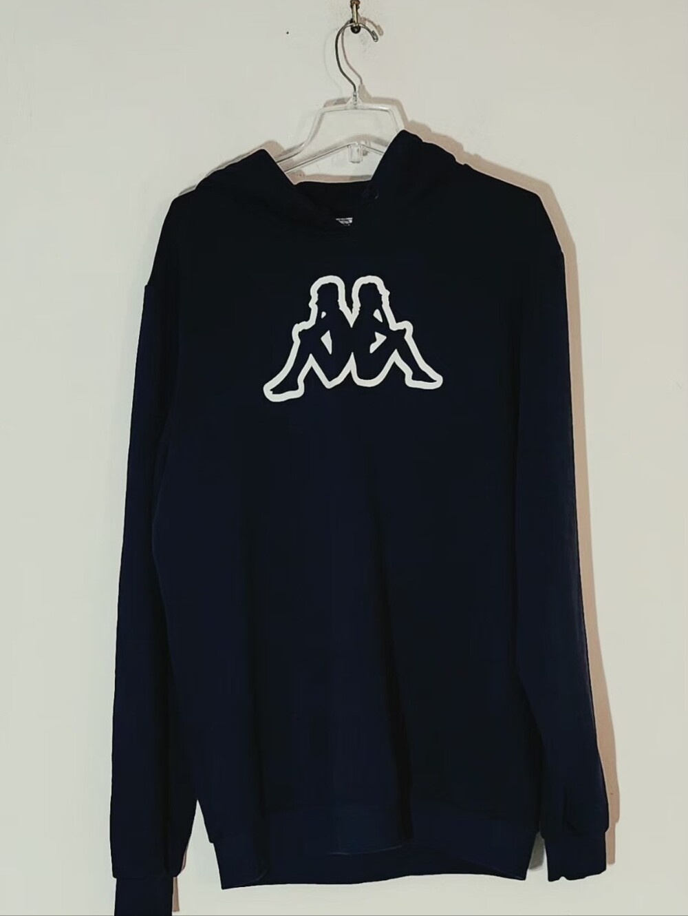 Kappa Logo Airiti Pullover Hoodie with Drawcord & Kangaroo Pocket Size:XXL 